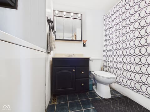 Bathroom at 2521 E 8th Street, Anderson, IN