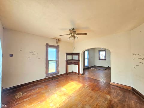 Living room at 234 E Commerce Street, Dunkirk, IN