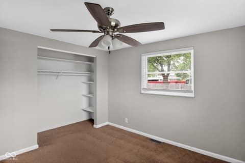 Bedroom at 6552 Birchcrest Drive, Indianapolis, IN