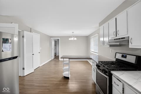 Kitchen at 6552 Birchcrest Drive, Indianapolis, IN