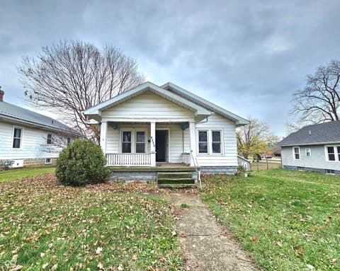 Front exterior at 1324 J Avenue, New Castle, IN