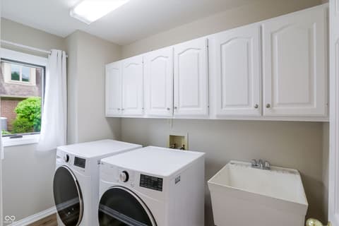 Laundry room at 7818 Ashtree Drive, Indianapolis, IN