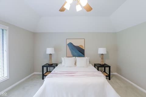 Primary bedroom at 7818 Ashtree Drive, Indianapolis, IN