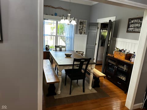 Dining room at 651 Leah Way, Greenwood, IN