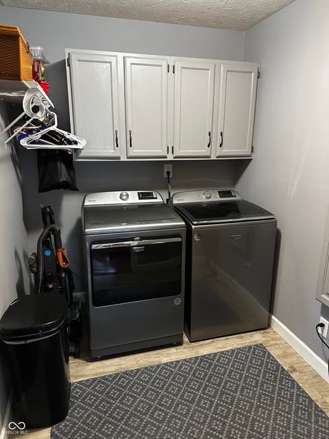 Laundry room at 651 Leah Way, Greenwood, IN