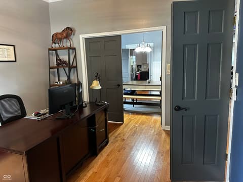 Home office at 651 Leah Way, Greenwood, IN