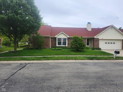 Front exterior at 5455 Younkin Drive, Indianapolis, IN