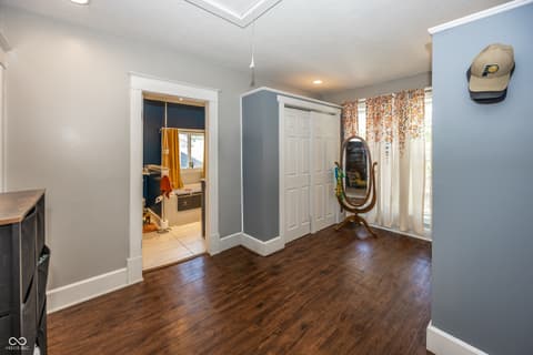 Living room at 1216 N Oxford Street, Indianapolis, IN