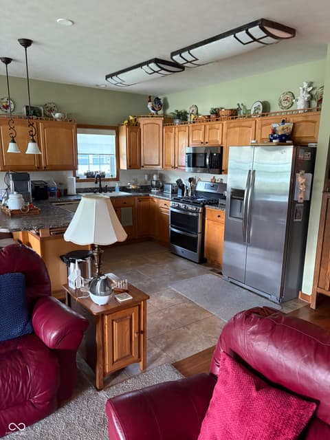 Kitchen at 5584 Sandy Creek Drive N, Seymour, IN