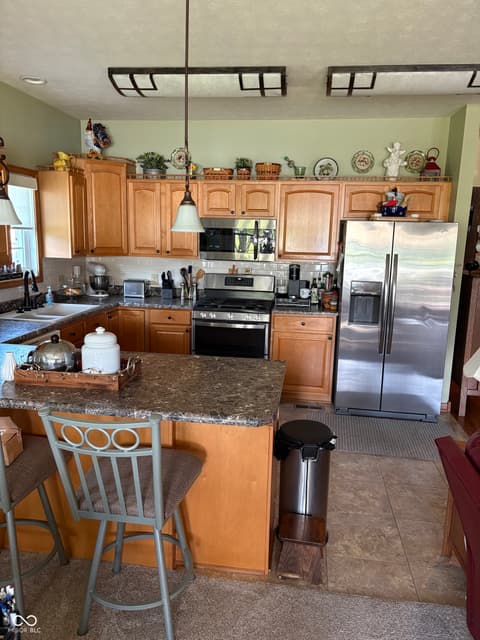 Kitchen at 5584 Sandy Creek Drive N, Seymour, IN