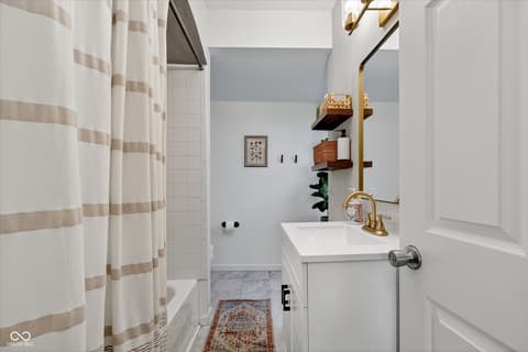 Bathroom at 2620 W 61st Street, Indianapolis, IN
