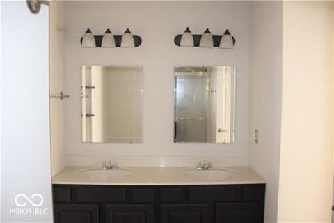 Primary bathroom at 263 S Jefferson Street, Brownsburg, IN