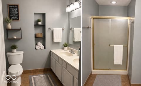 Bathroom at 263 S Jefferson Street, Brownsburg, IN
