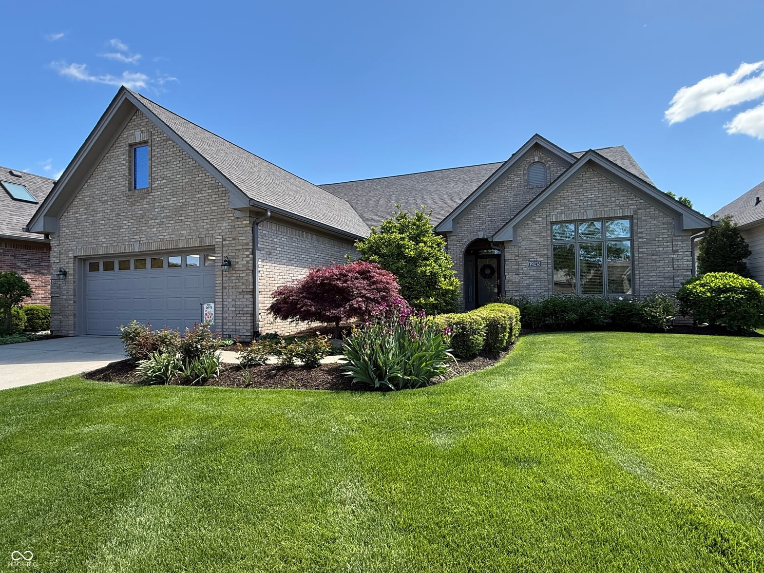 Front exterior at 12745 Kiawah Drive, Carmel, IN