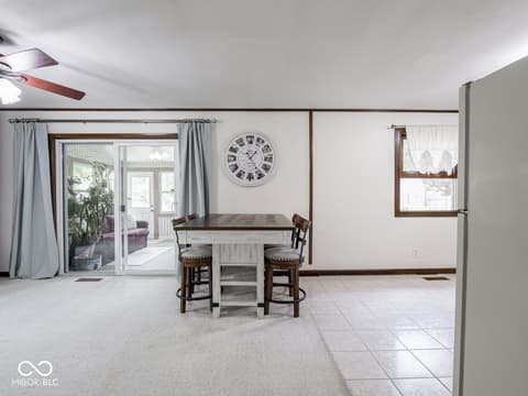 Dining room at 4451 Wilshire Drive, Brownsburg, IN