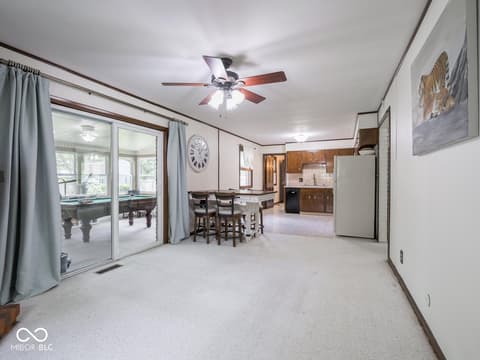 Dining room at 4451 Wilshire Drive, Brownsburg, IN