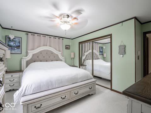 Bedroom at 4451 Wilshire Drive, Brownsburg, IN