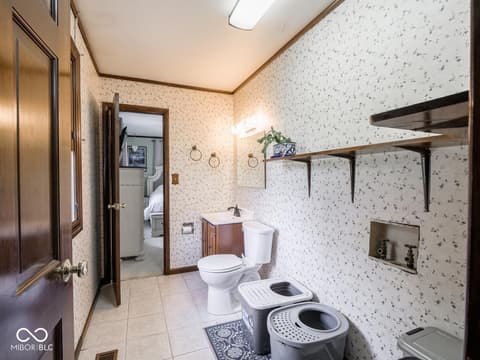 Bathroom at 4451 Wilshire Drive, Brownsburg, IN