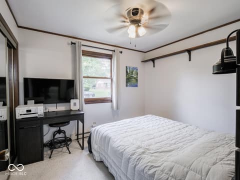 Bedroom at 4451 Wilshire Drive, Brownsburg, IN
