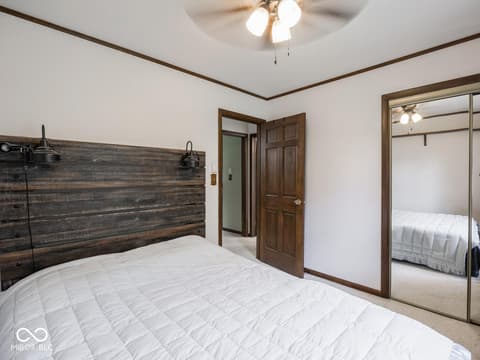 Bedroom at 4451 Wilshire Drive, Brownsburg, IN