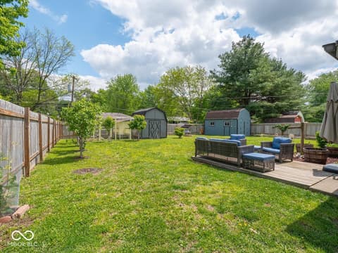 Yard at 4451 Wilshire Drive, Brownsburg, IN