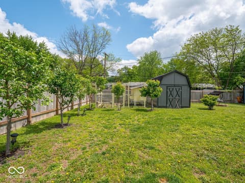Yard at 4451 Wilshire Drive, Brownsburg, IN