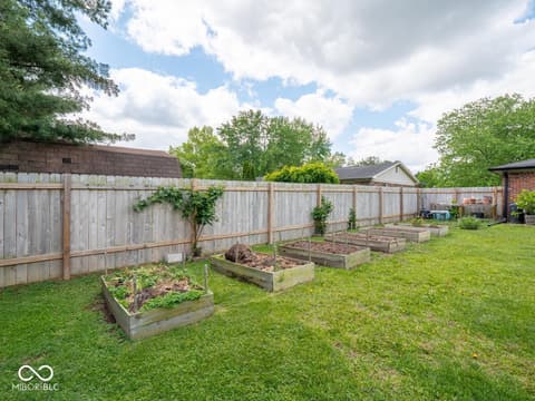 Yard at 4451 Wilshire Drive, Brownsburg, IN
