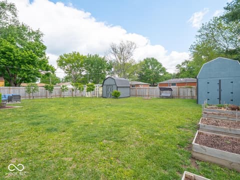 Yard at 4451 Wilshire Drive, Brownsburg, IN
