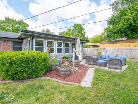 Yard at 4451 Wilshire Drive, Brownsburg, IN
