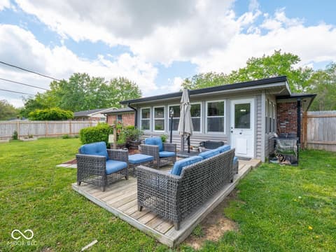Backyard at 4451 Wilshire Drive, Brownsburg, IN