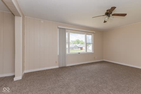 Living room at 2117 N Maplewood Avenue, Muncie, IN