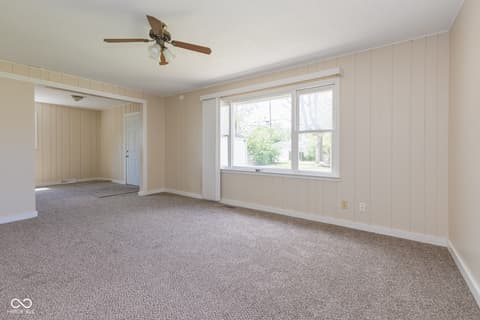 Living room at 2117 N Maplewood Avenue, Muncie, IN