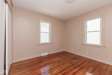 Bedroom at 2117 N Maplewood Avenue, Muncie, IN