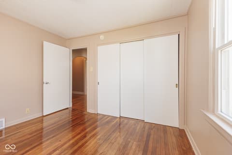 Bedroom at 2117 N Maplewood Avenue, Muncie, IN