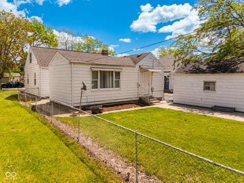 Backyard at 2117 N Maplewood Avenue, Muncie, IN