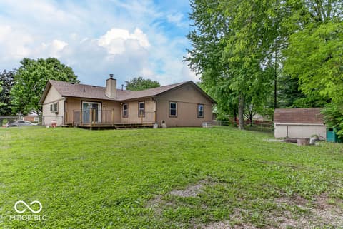 Backyard at 3526 Wild Ivy Drive, Indianapolis, IN