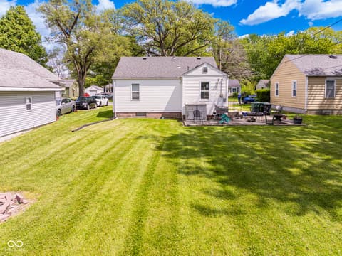 Backyard at 1625 N New York Avenue, Muncie, IN