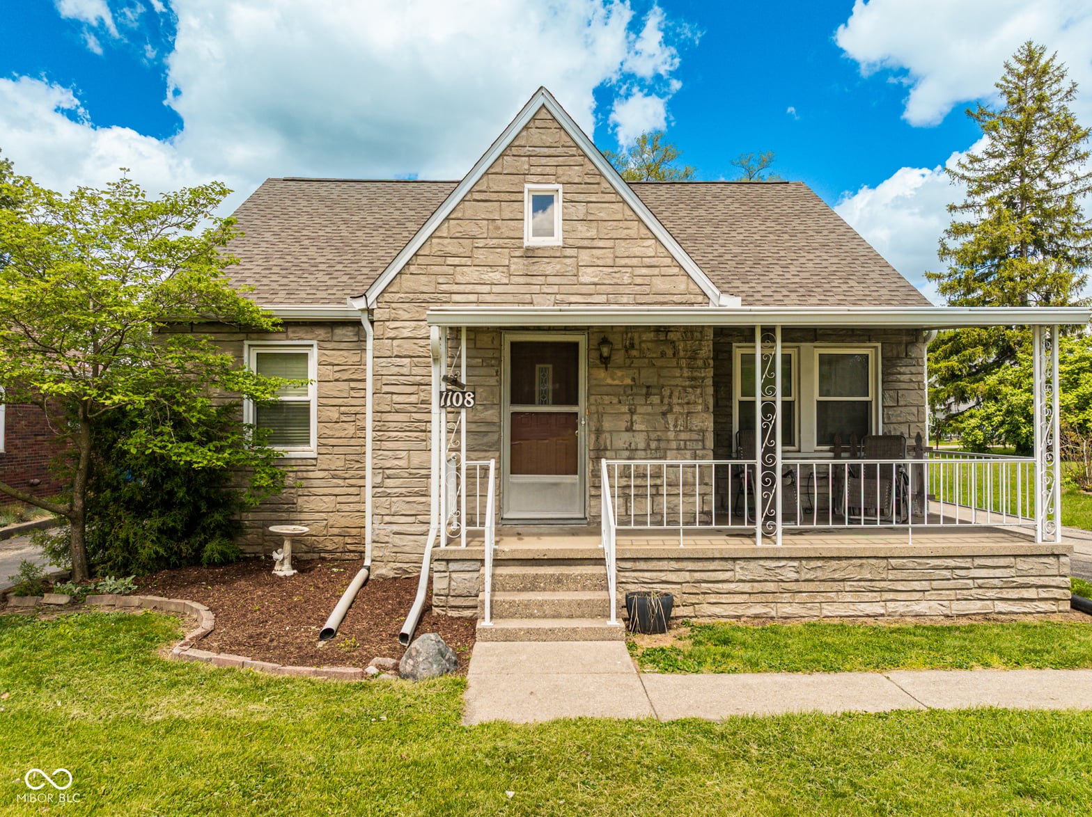 Front exterior at 1108 W Weber Drive, Muncie, IN