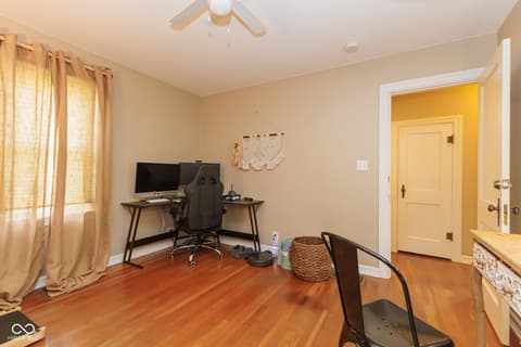 Home office at 1108 W Weber Drive, Muncie, IN