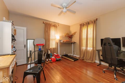 Home office at 1108 W Weber Drive, Muncie, IN