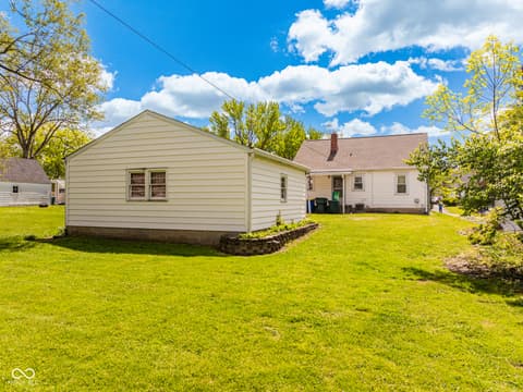 Backyard at 1108 W Weber Drive, Muncie, IN