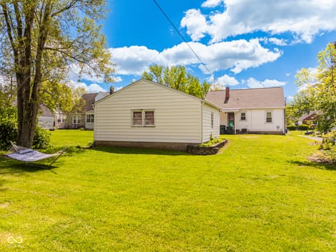 Backyard at 1108 W Weber Drive, Muncie, IN