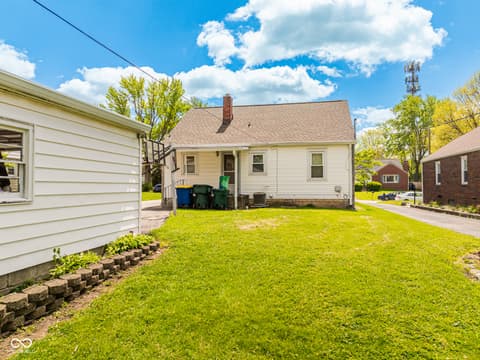 Backyard at 1108 W Weber Drive, Muncie, IN