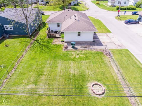 Aerial view at 1716 N Ball Avenue, Muncie, IN