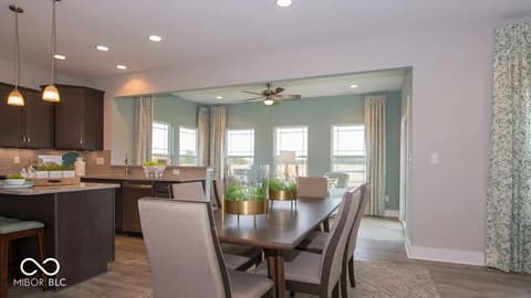 Dining room at 1357 Agogo Way, Greenwood, IN