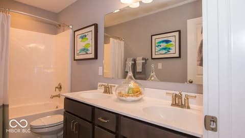 Bathroom at 1357 Agogo Way, Greenwood, IN