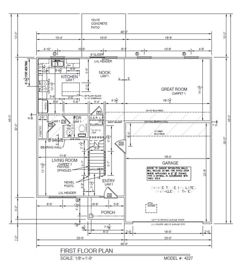 Floor Plan — 1357 Agogo Way, Greenwood, IN