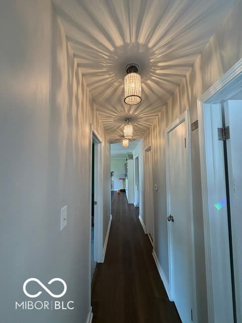 Hallway at 101 E Hill Valley Drive, Indianapolis, IN