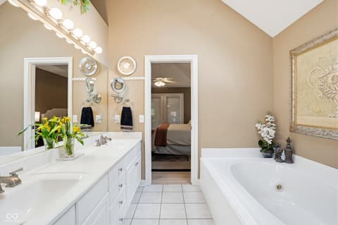 Bathroom at 12634 Doe Lane, Indianapolis, IN