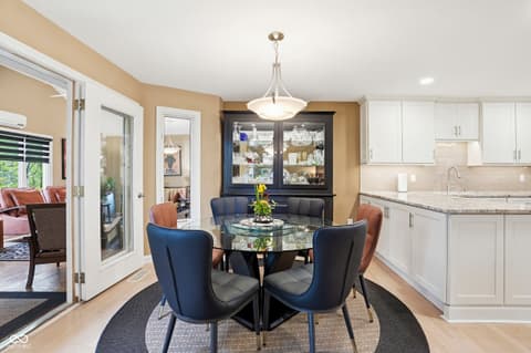 Dining room at 12634 Doe Lane, Indianapolis, IN